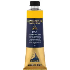 Maimeri Puro Oil Color - Cadmium Yellow Medium, 40 ml tube
