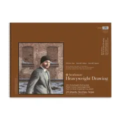 Strathmore Heavyweight Drawing Pad - 18" x 24", 24 Sheets, 100 lb (163 gsm).