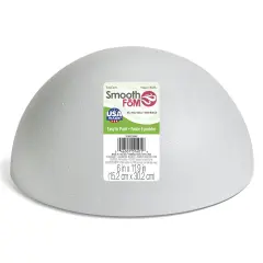 FloraCraft SmoothFoM Hollow Half Ball Bulk Pack-6"X11.9"