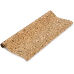 Lineco Cork Paper - 15" x 20", Light Chip, Rolled Sheet