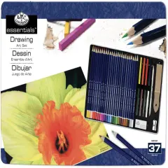 Royal & Langnickel(R) essentials(TM) Drawing Art Set W/Tin