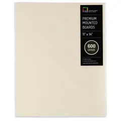UArt Premium Sanded Pastel Paper Board - 11" x 14", Neutral, 600 Grit
