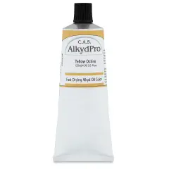 CAS AlkydPro Fast-Drying Alkyd Oil Color - Yellow Ochre, 120 ml tube