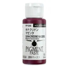 Holbein Tosai Pigment Paste - Quinacridone Magenta, 35 ml