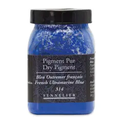 Sennelier Dry Pigment - French Ultramarine Blue, 90 g jar