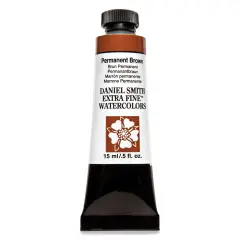 Daniel Smith Extra Fine Watercolor - Permanent Brown, 15 ml Tube