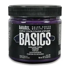 Liquitex Basics - Dioxazine Purple, 32 oz jar
