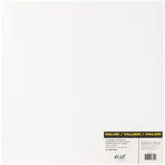 American Crafts Art Supply Basics Panel Pack Canvas 5/Pkg-11"X14"