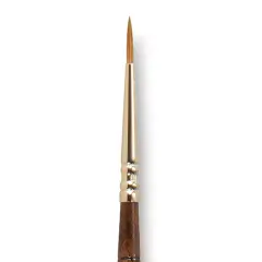 Escoda Reserva Kolinsky-Tajmyr Sable Brush - Pointed Round, Short Handle, Size 1