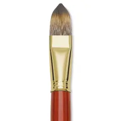 Blick Master Synthetic Brush - Filbert, Long Handle, Size 22