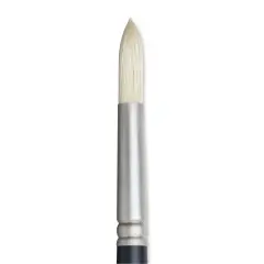 Winsor & Newton Artists' Oil Brush - Round, Long Handle, Size 10