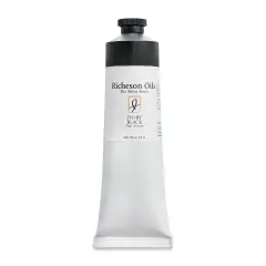 Shiva Signature Artist Oil Color - Ivory Black, 150 ml Tube