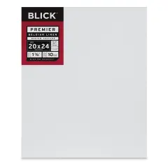 Blick Premier Belgian Linen - 20" x 24", Oil-Primed, 1-3/8" Profile