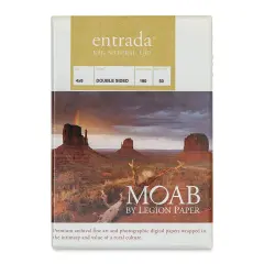 Legion Moab Entrada Digital Rag Paper - 4" x 6", Natural, 190 gsm, Pkg of 50