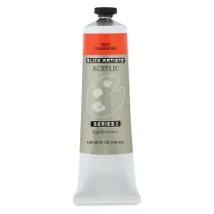 Blick Artists' Acrylic - Indo Orange Red, 4.65 oz tube