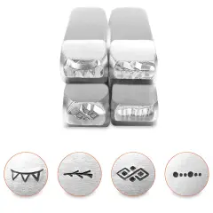 ImpressArt Design Stamp - Border Pack Series 2, Set of 4