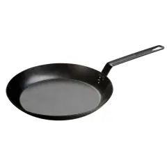 Lodge CRS12 Seasoned Carbon Steel Long Handle Skillet 12 inch