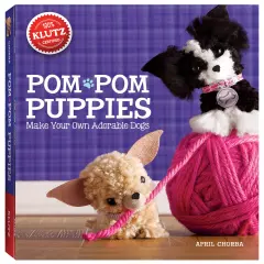 Klutz Pom-Pom Puppies Book Kit