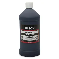 Blick Premium Grade Tempera - Black, Quart
