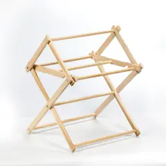 Eli & Mattie Toy Child Size Wooden Extendable Clothes Drying Rack