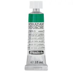 Schmincke Horadam Artist Gouache - Helio Green Yellowish, 15 ml tube
