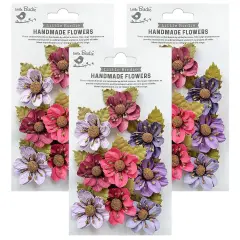 Pack of 3 - Little Birdie Wendy Paper Flowers 9/Pkg-Birds And Berries