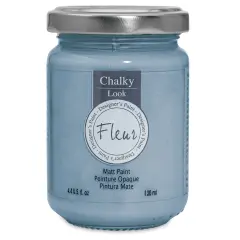 Fleur Chalky Look Paint - Lucy in the Sky, 4.4 oz jar
