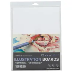 Crescent Illustration Board - 9" x 12", Pkg of 3