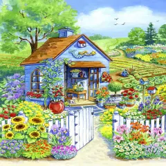 Sunsout Path to the Garden Shed 1000 pc Jigsaw Puzzle 63452