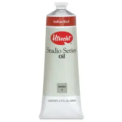 Utrecht Studio Series Oil Paint - Indian Red, 200 ml tube