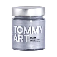 Tommy Art - Shine - Silver Metallic Paint 140ml