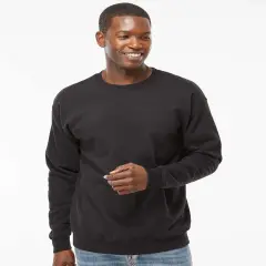 HANES&reg; Crewneck Sweatshirt Black