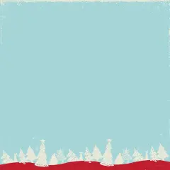 Great Papers! Christmas Forest Holiday Letterhead, Invitations and Announcements, Printer Friendly 8.5" x 11",80PK