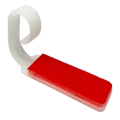 Simple Living Set of 8 Sticky Outdoor Mantle Hooks 2.25" Clear