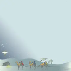 Great Papers! Three Kings Holiday Letterhead, Invitations and Announcements, Printer Friendly, 8.5"x11", 80 Pack