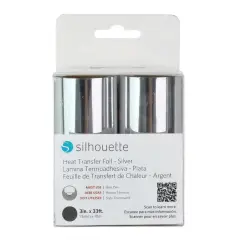 Silhouette Heat Transfer Foil - Silver