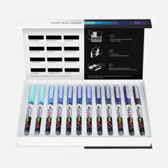 PIGMENT decobrush Violet-Blue Colors Collection