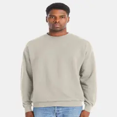 HANES&reg; Crewneck Sweatshirt Sand