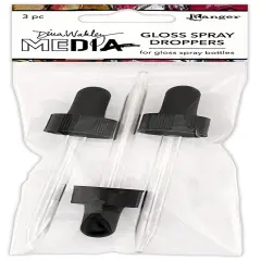 Dina Wakley Media Gloss Spray Droppers-3/Pkg