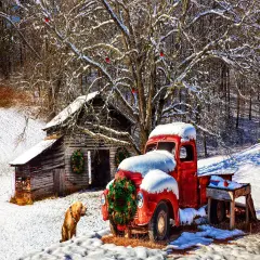 Sunsout A Nostalgic Christmas Eve 550 pc Christmas Jigsaw Puzzle 30168