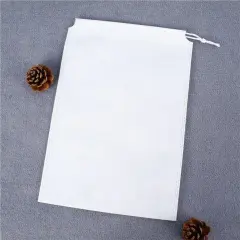 Kitcheniva Shoe Travel Portable Pouch Drawstring Tote Storage Bag White