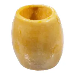 Kitcheniva 10mm Barrel Shaped Wooden Beads DIY Crafting 12 Pack Natural