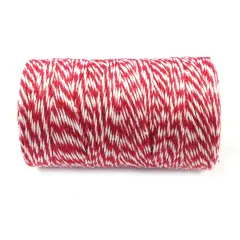 Wrapables Cotton Baker's Twine 12ply 110 Yard, Red