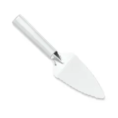 Rada Serrated Edge Pie Server, Solid Construction Stainless Steel, Delicate Appearance, Cut and Serve Pie, Pizza, Quiche