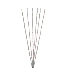 Northlight LED Lighted Branch Spray Outdoor Christmas Pathway Marker - 72"- Red White