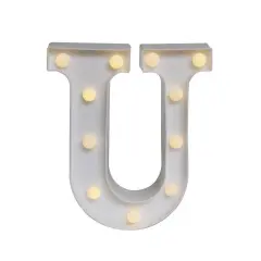 Kitcheniva Light Up Letter Number Symbol LED Stand Decoration