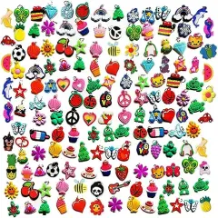 105 Pieces rubber Loom Band Charm, Silicone Bracelet Charms ,Loom Rubber Bands Charms,Bracelet Pendant,