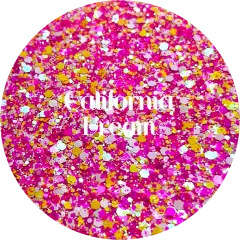 Polyester Glitter - California Dream by Glitter Heart Co.&trade;