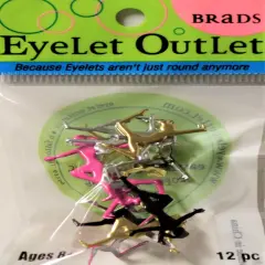 Eyelet Outlet Gymnasts Brads-12 PCS