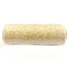 Wrapables Cotton Baker's Twine 4ply 110 Yard, Dark Yellow